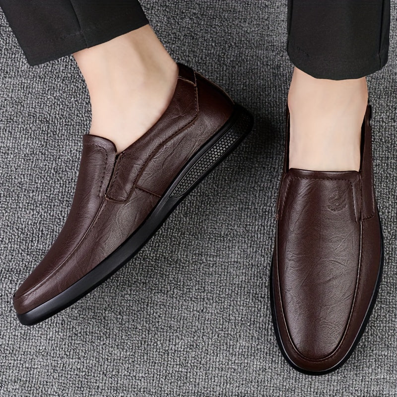 CLOHOO Men's Anti-Slip Fashion Slip-On Casual Shoes