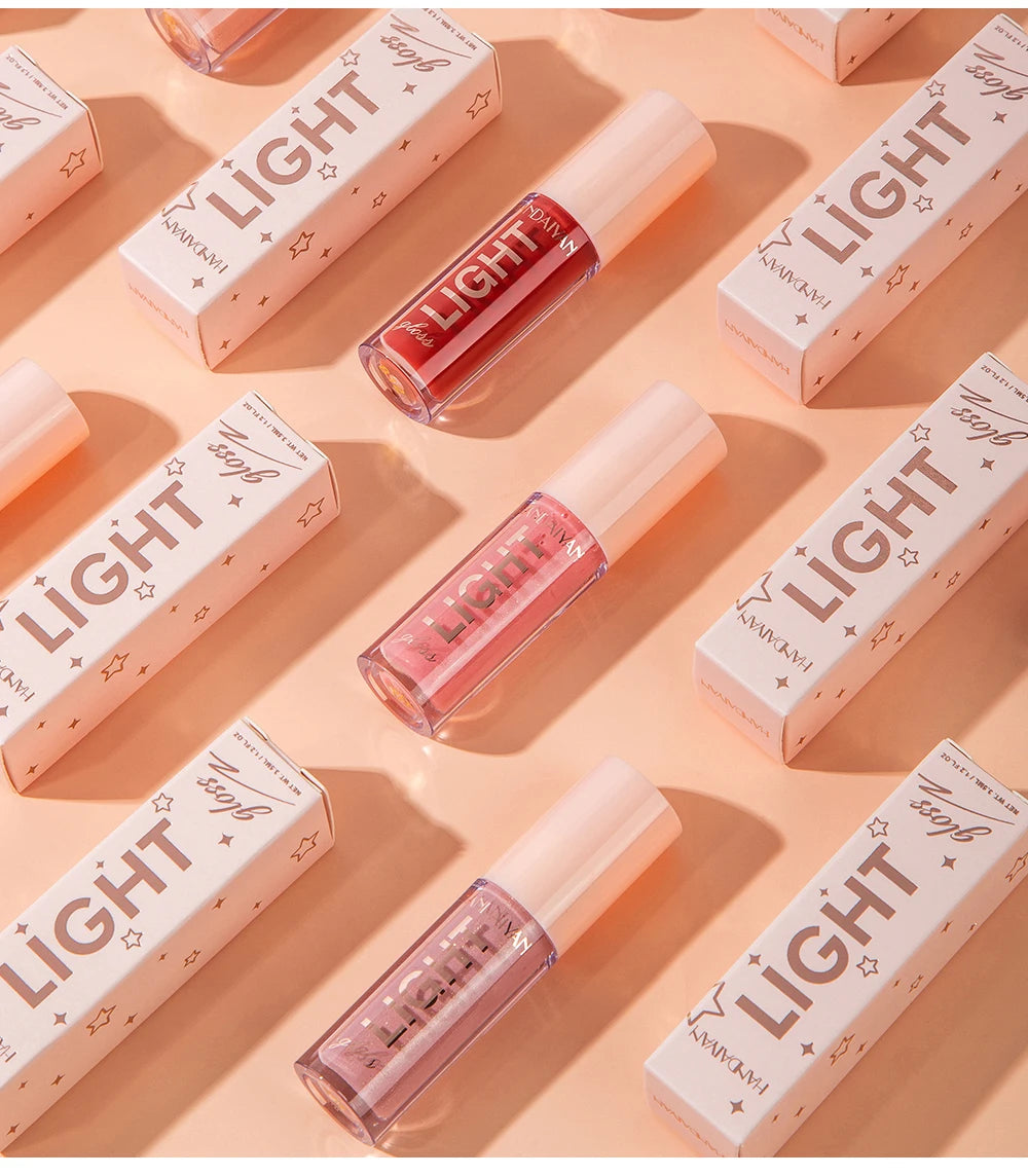 12 Colors Mirror Pearl Lip Gloss Waterproof Long Lasting Moisturizing Lipstick Shine Glitter Lip Gloss Women Makeup Cosmetic