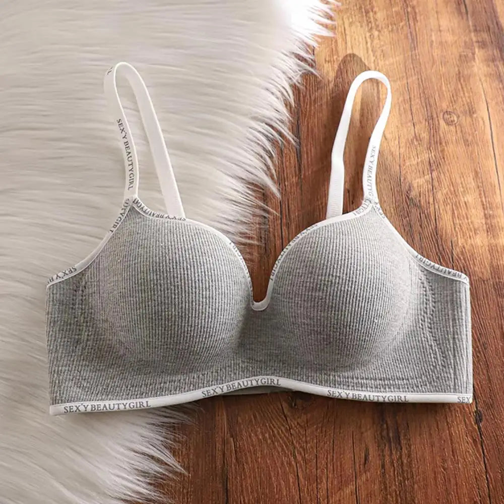 Small Breasts Push Up Bra Wireless Comfortable Underwear Seamless Invisible Bralette 3D Pads Support Bras Side Breast Collection