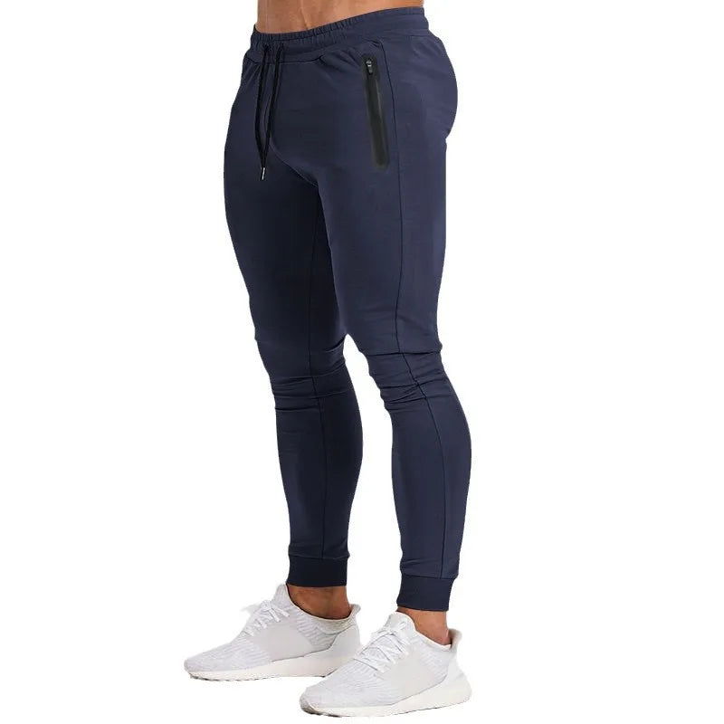 2025 New Spring and Summer Men's Casual Sports Trousers Fitness Trousers Men's Running Fitness Trousers