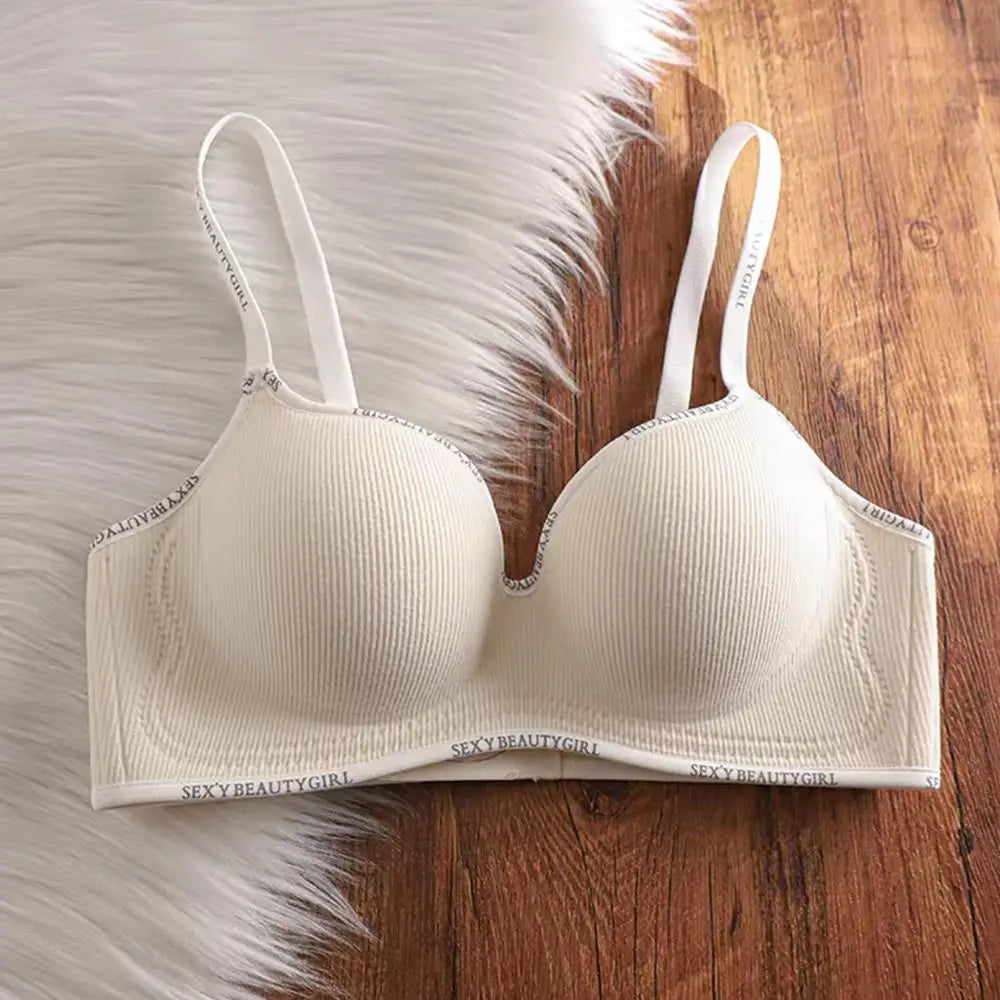 Small Breasts Push Up Bra Wireless Comfortable Underwear Seamless Invisible Bralette 3D Pads Support Bras Side Breast Collection