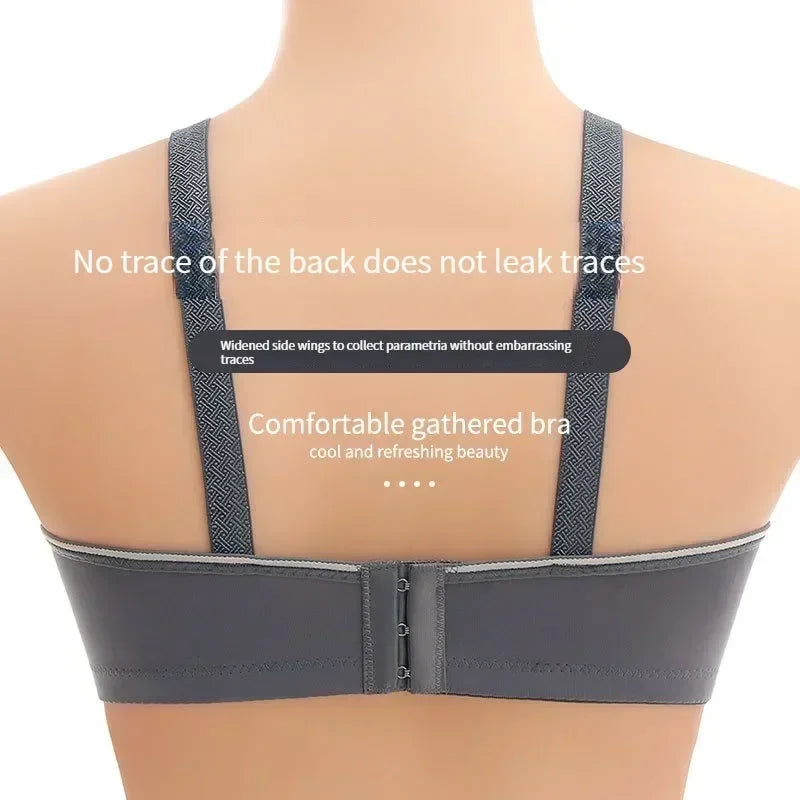 Large Size Push Up Bra Sexy Bra for Women Wire Free Bralette Comfortable Seamless Brassiere Thin Cup Female Lingerie