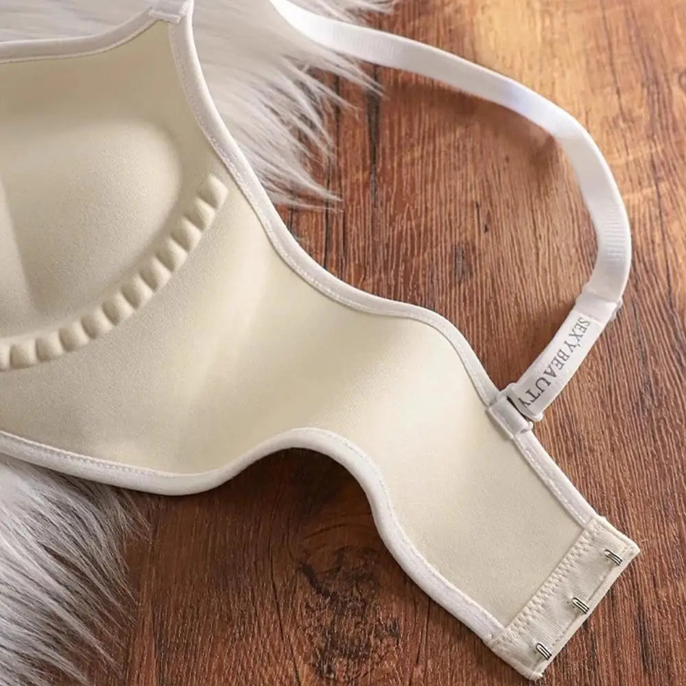 Small Breasts Push Up Bra Wireless Comfortable Underwear Seamless Invisible Bralette 3D Pads Support Bras Side Breast Collection