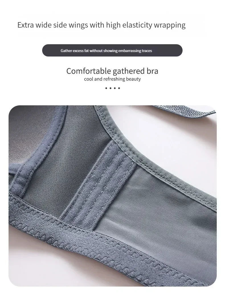 Large Size Push Up Bra Sexy Bra for Women Wire Free Bralette Comfortable Seamless Brassiere Thin Cup Female Lingerie