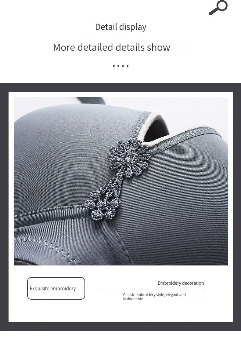 Large Size Push Up Bra Sexy Bra for Women Wire Free Bralette Comfortable Seamless Brassiere Thin Cup Female Lingerie