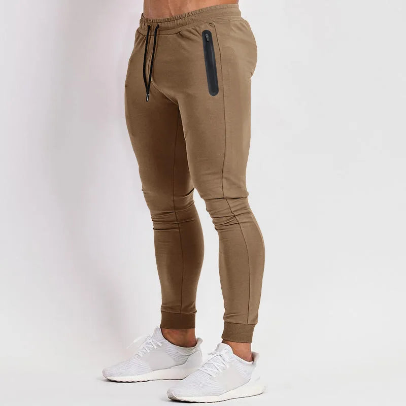 2025 New Spring and Summer Men's Casual Sports Trousers Fitness Trousers Men's Running Fitness Trousers
