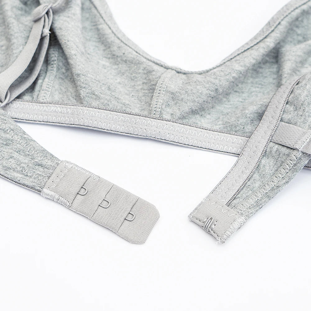 Varsbaby Women Wireless Unlined Bra Simple Sports Bralette Everyday Soft Black Grey Brown White Bra for Lady